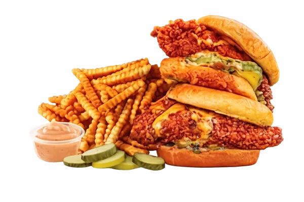 Dave's #2 — 2 SLIDERS W/ FRIES